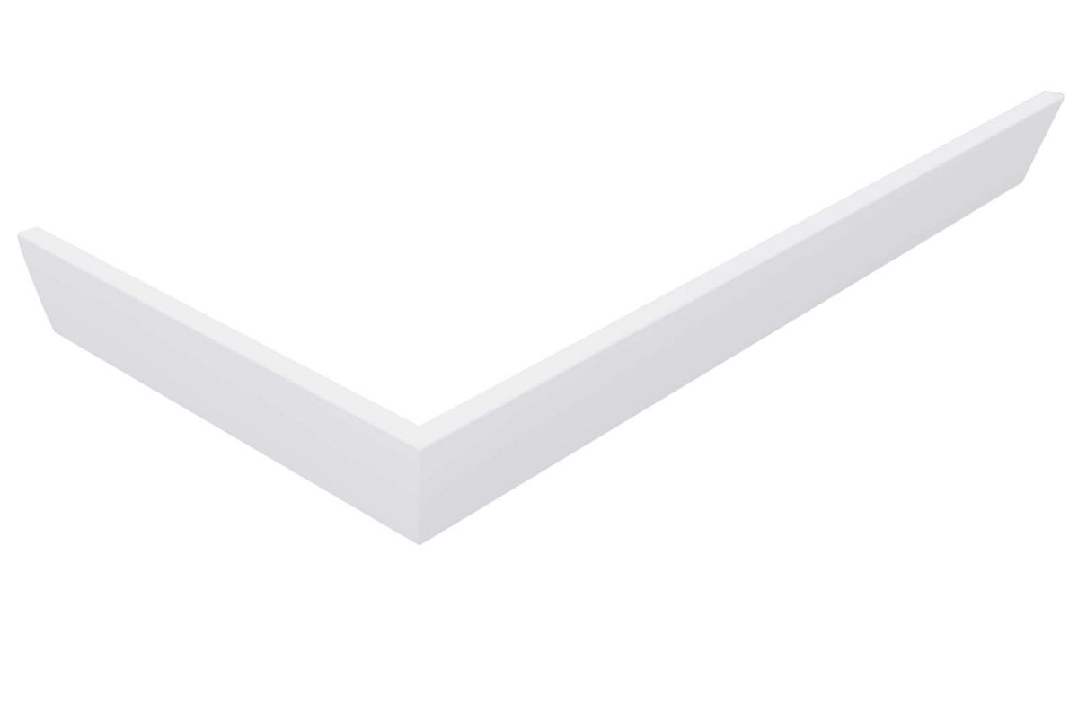 Polysan Karia - Rohový panel k vaničce, 1000x700 mm, pravý, bílá 71592