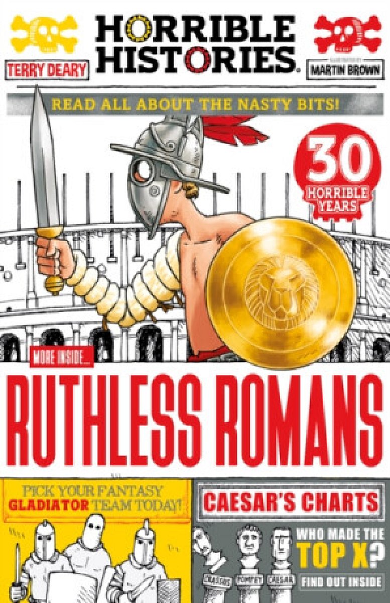 Ruthless Romans (newspaper edition) - Terry Deary