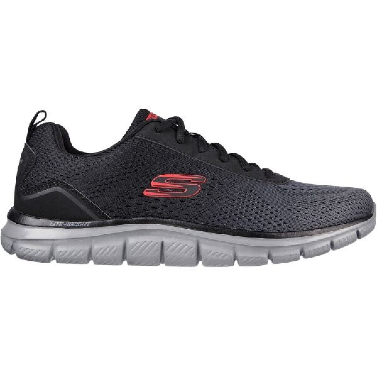 Skechers TRACK Pánská vycházková obuv, černá, velikost
