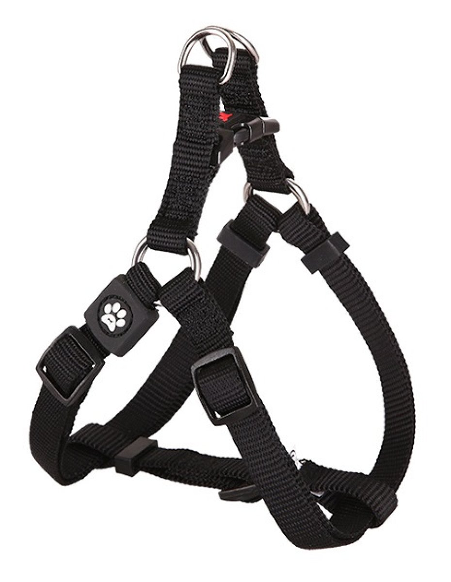 Postroj Gimborn Nylon X 1,5x45-63cm černý