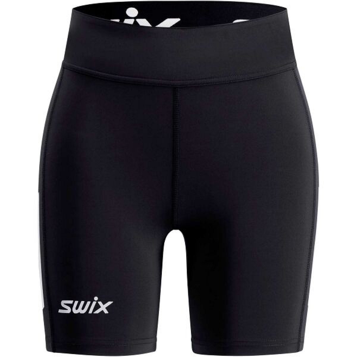 Swix PACE HIGH WAIST W Dámské běžecké kraťasy, černá, velikost
