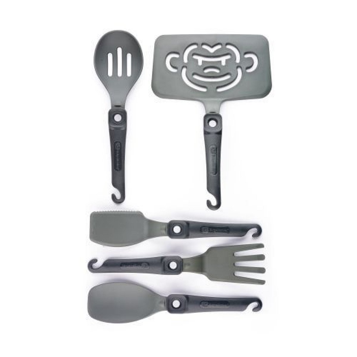 Ridgemonkey outdoors sada náčiní q-lock 5 piece utensil set