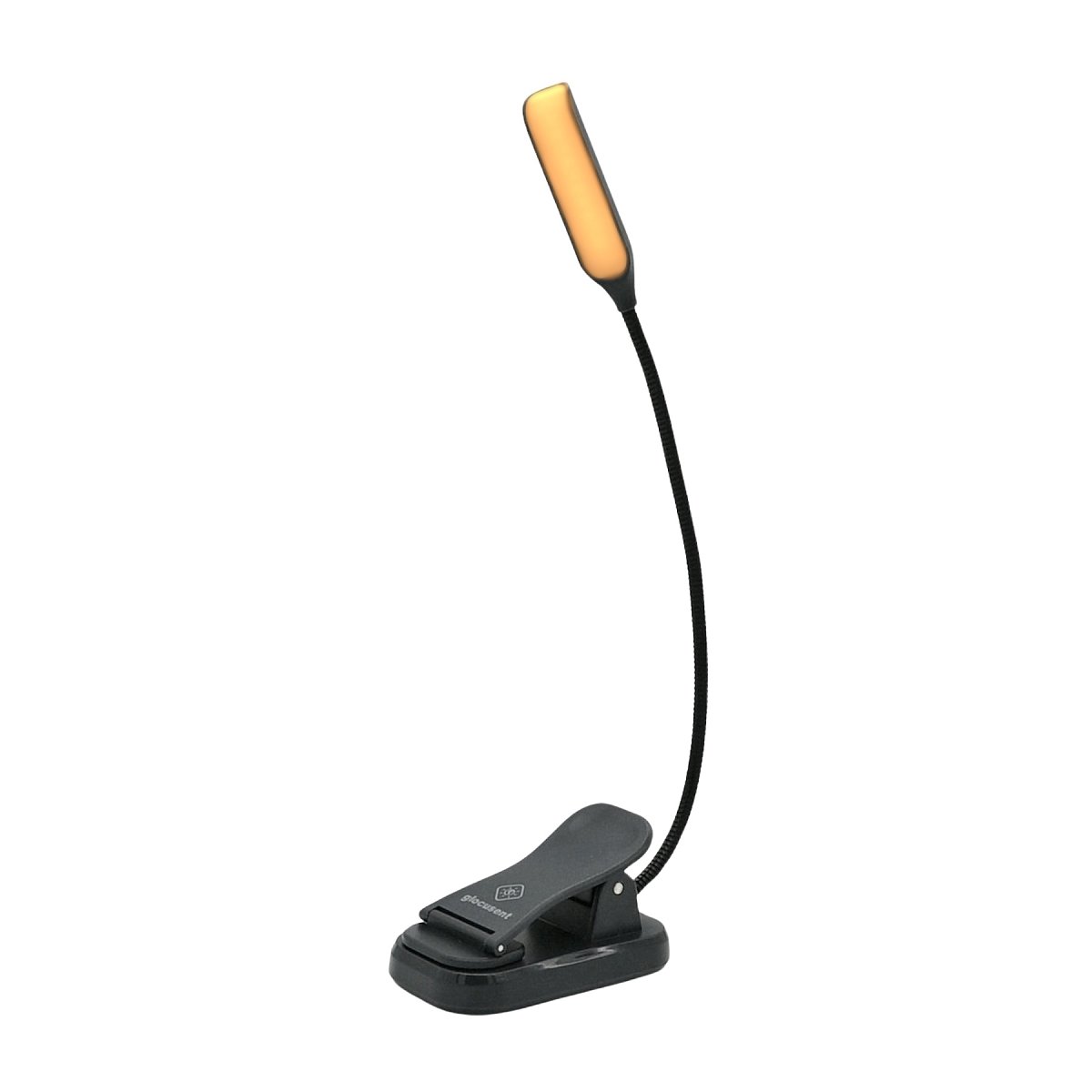 Glocusent Posh LED Lampička na čtení s CLIP-ONEM Barva: Černá
