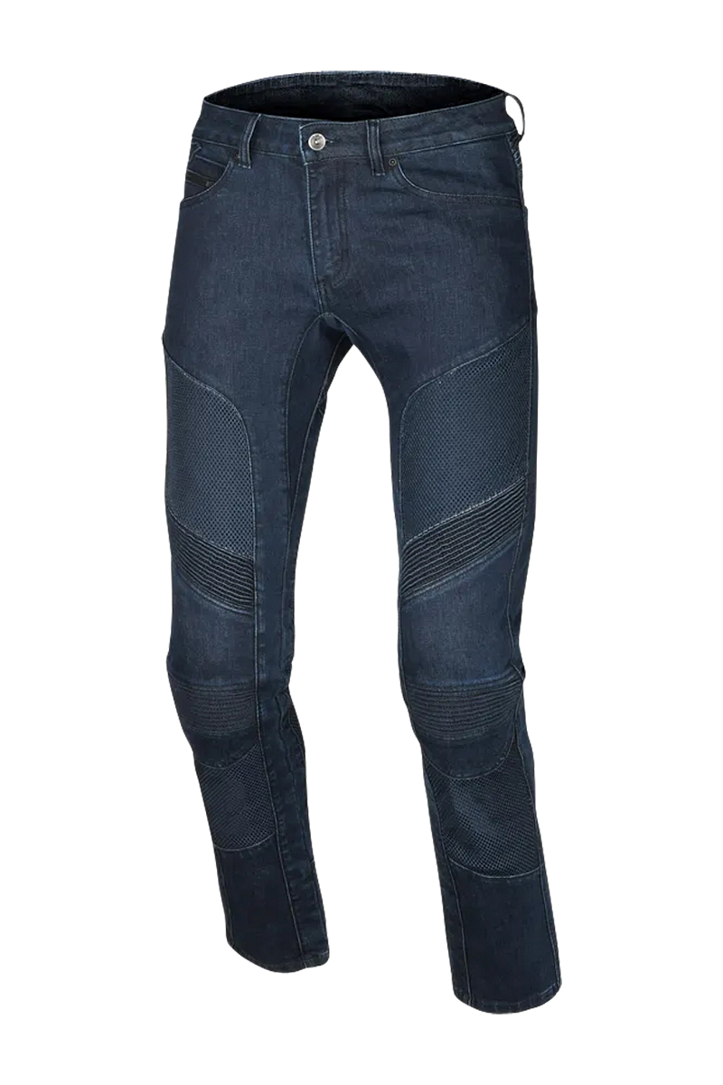 Motocyklové Džíny Macna Livity Tmavě Modrá 34 (Short)