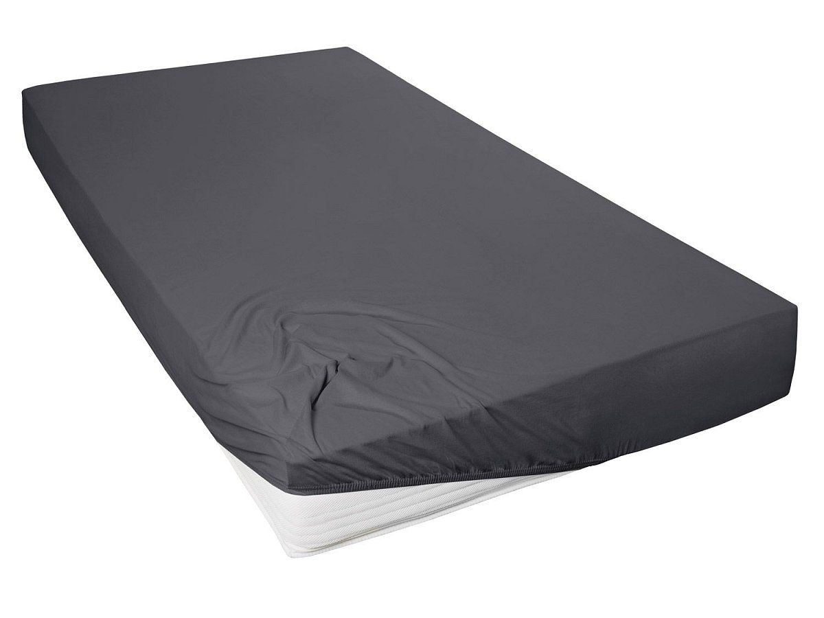 Primera Napínací prostěradlo, 90-100 x 200 cm / 140-160 x 200 cm / 180-200 x 200 cm (antracitová, 140-160 x 200 cm)