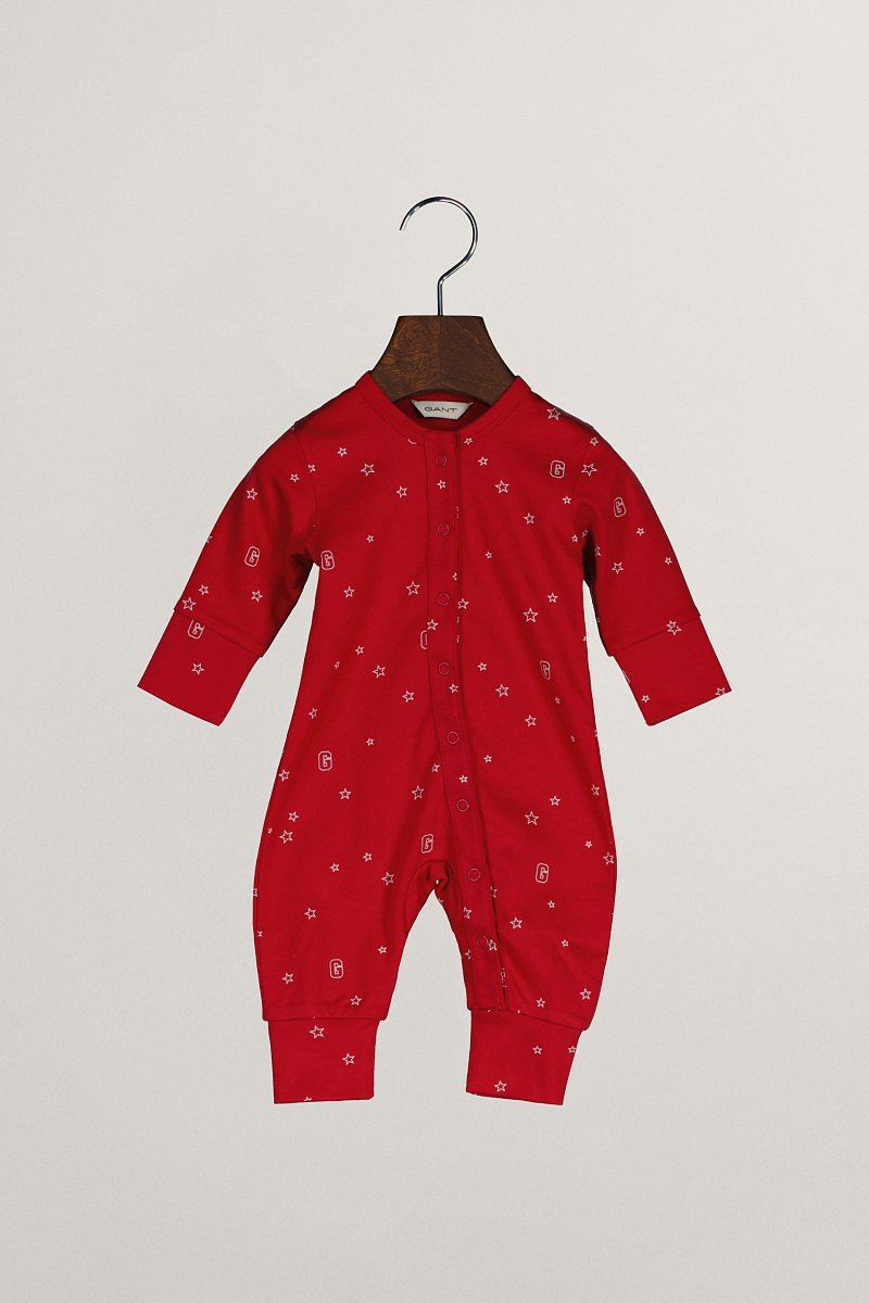 PYŽAMO GANT STAR AND G PRINTED PAJAMA RUBY RED