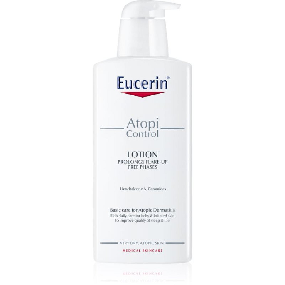 Eucerin AtopiControl tělové mléko pro suchou a svědící pokožku 400 ml