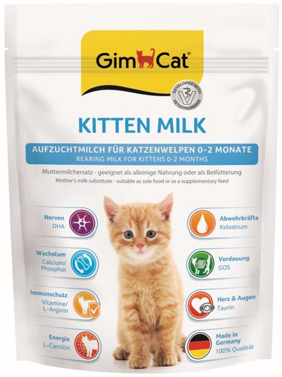 GimCat sušené mléko pro koťata 200g