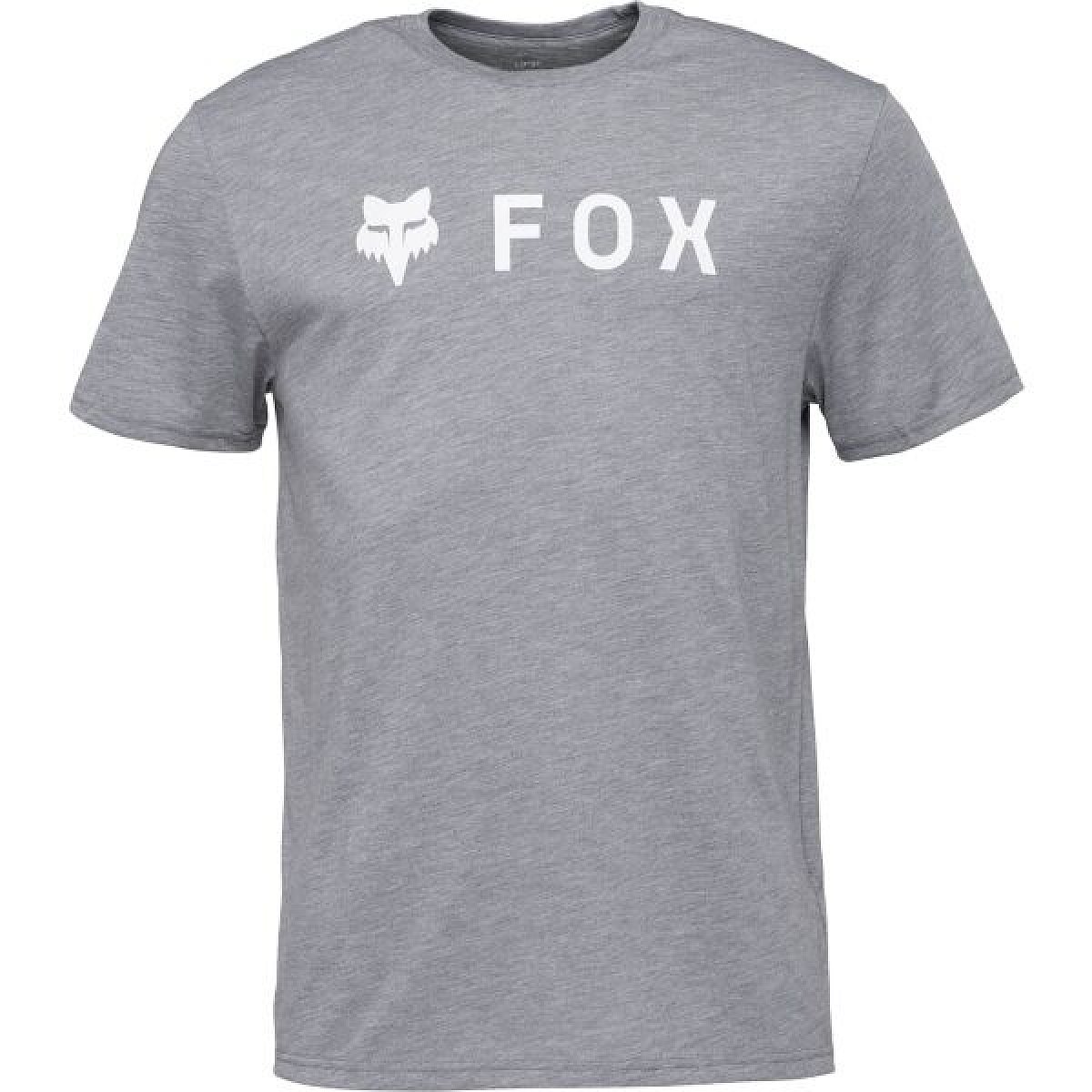 Fox ABSOLUTE SS TECH TEE Pánské triko, tmavě šedá, velikost