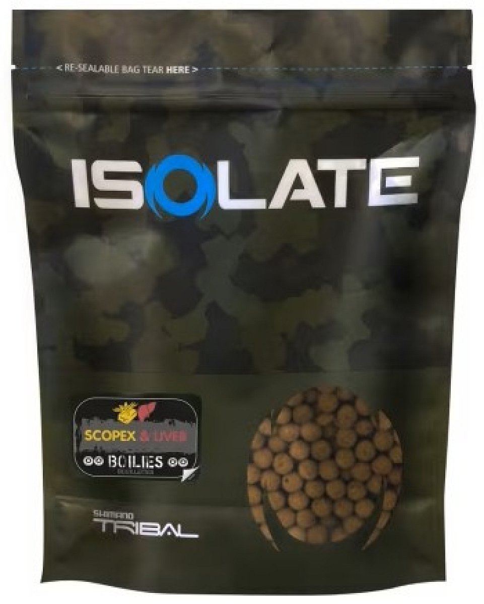 Shimano boilie isolate scopex liver - 24 mm 3 kg