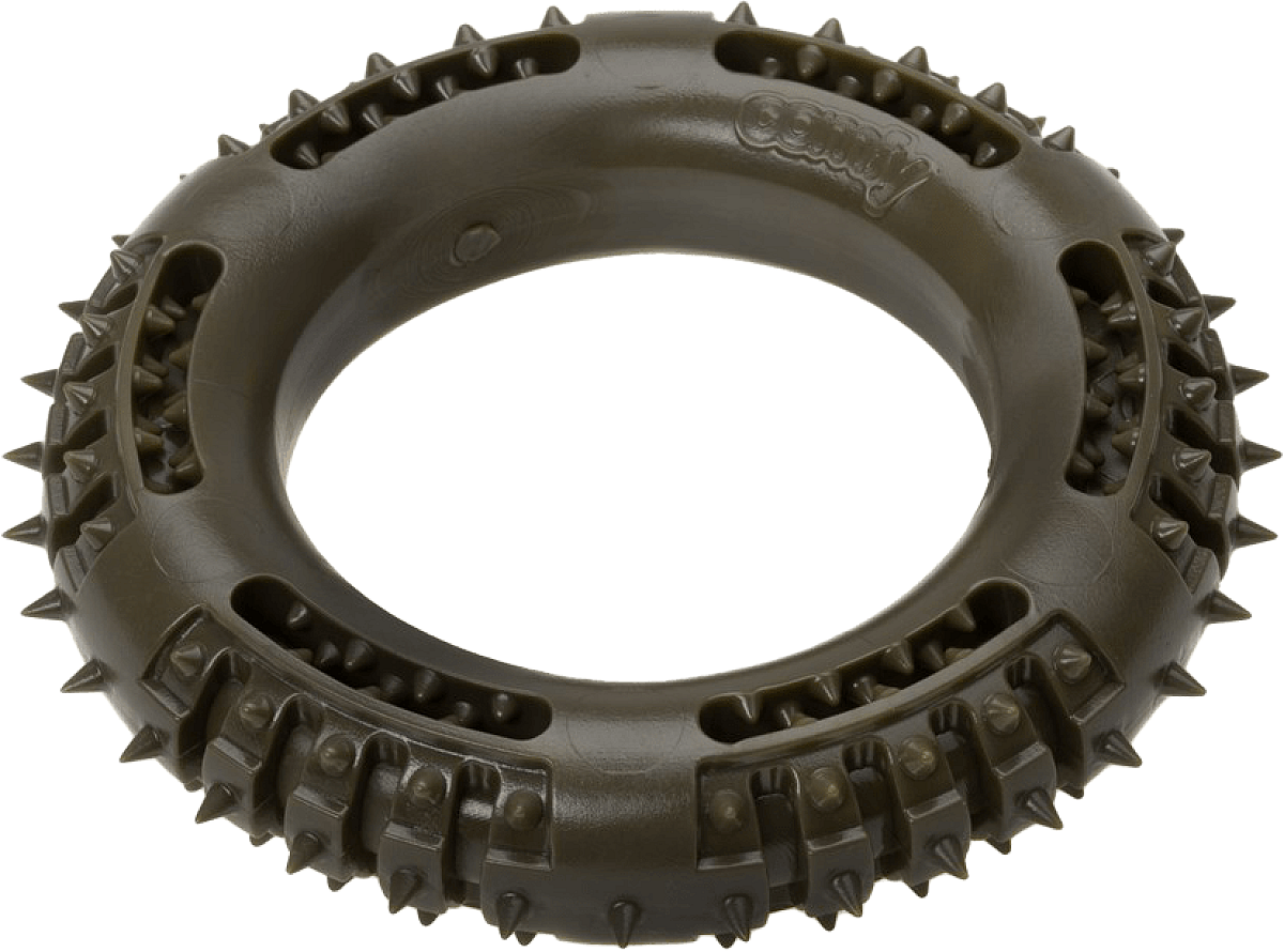 Hračka Ecomfy Olive Eco Dental kroužek zelený 13cm