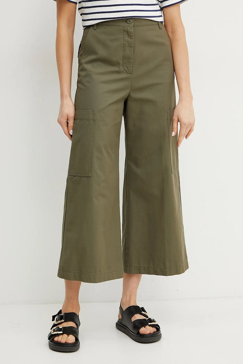 Bavlněné kalhoty Weekend Max Mara