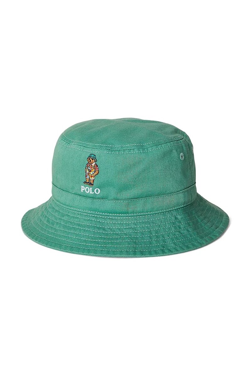 Klobouk Polo Ralph Lauren tyrkysová barva, 322935716002