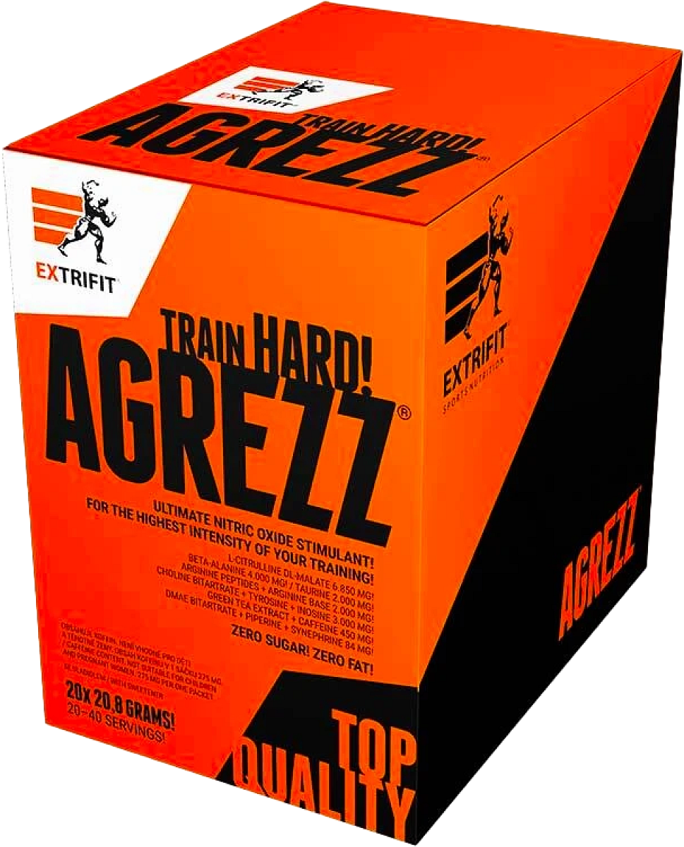 20x Extrifit Agrezz 20,8 g pomaranč