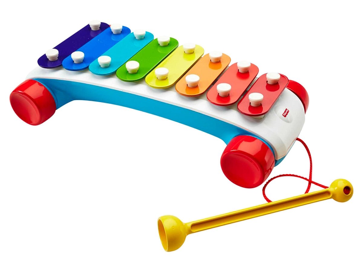 Fisher-Price Xylofon, plyšová kapybara (Cmy09 xylofon)