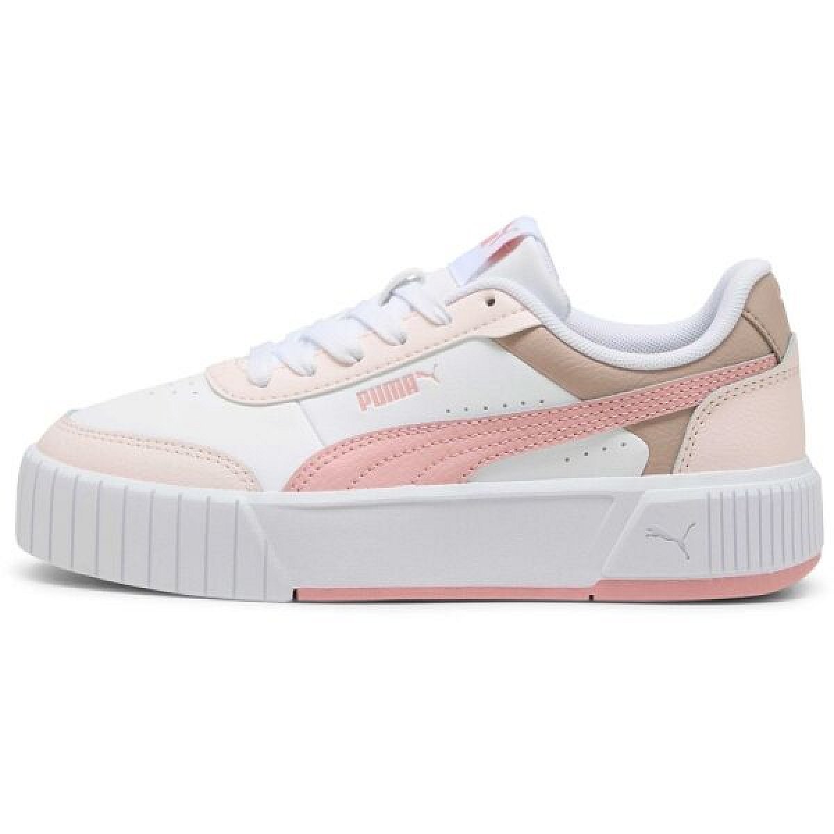 Puma CARINA MIA JR Dívčí vycházkové boty, bílá, velikost 38.5