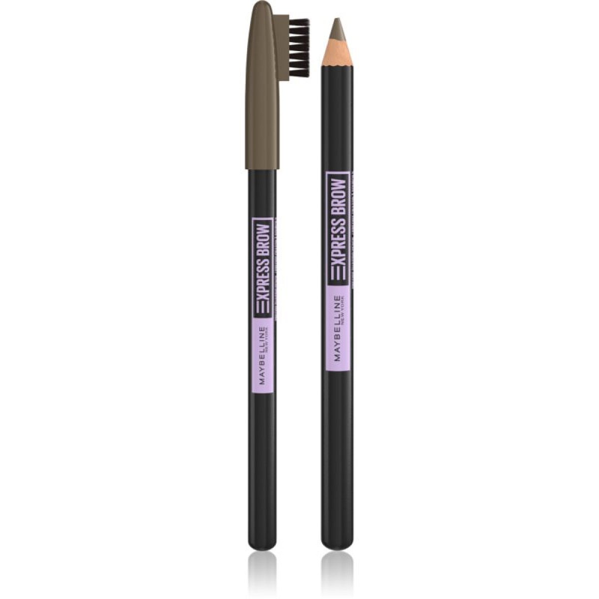 MAYBELLINE NEW YORK Express Brow tužka na obočí s gelovou texturou odstín 04 Medium Brown 1 ks