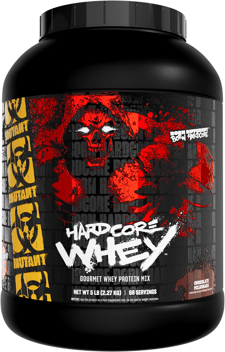 Mutant Hardcore Whey 2270 g čokoládový koktejl