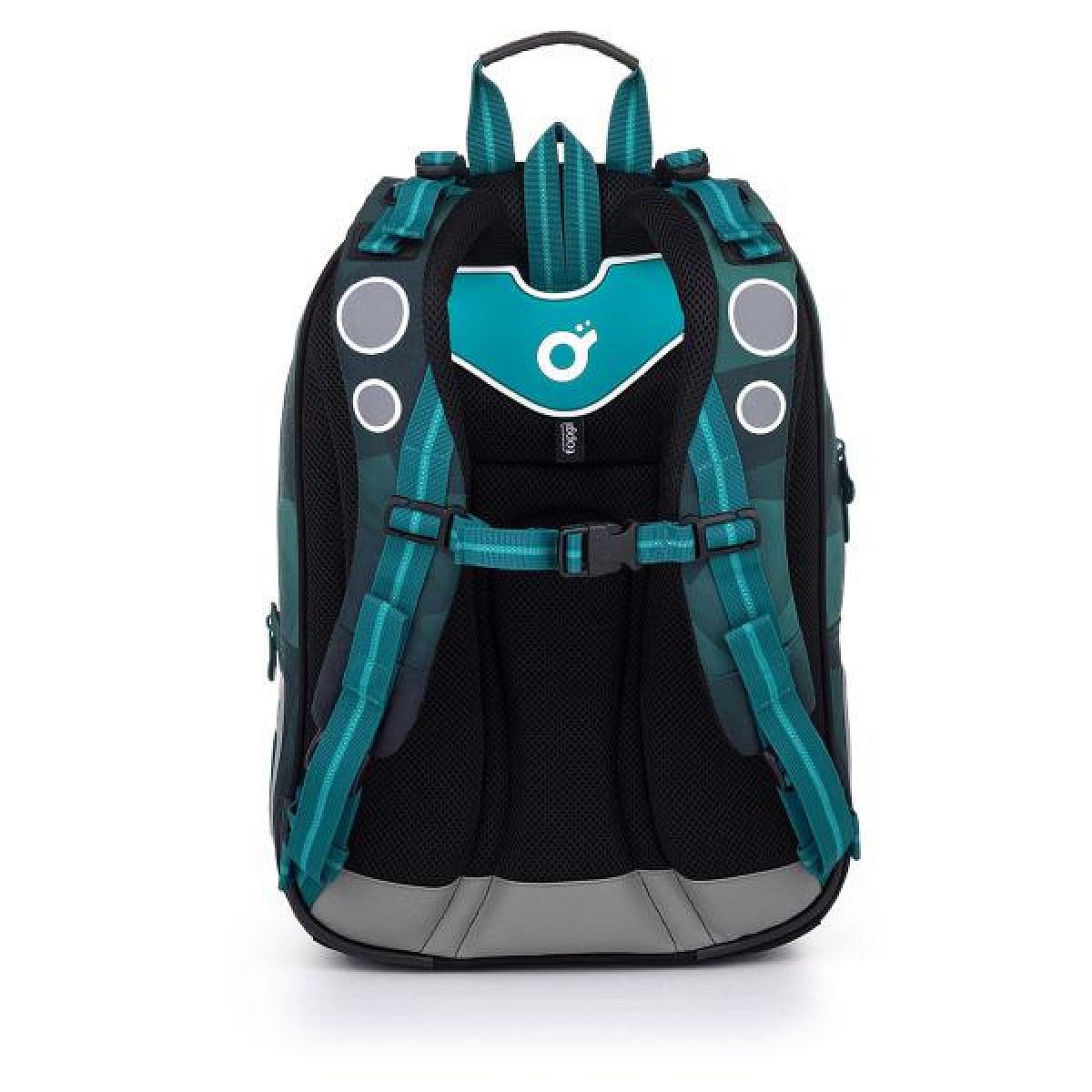 Zelenomodrá školní taška Topgal KIMI 25020