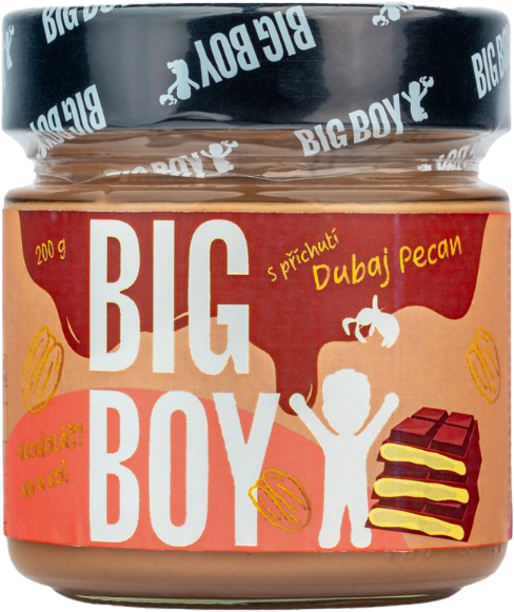 Big Boy Pekanový krém s příchutí dubajské čokolády 200 g dubaj pekan