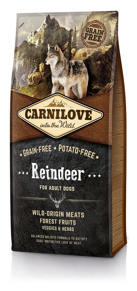 Carnilove Reindeer for Adult 12kg EXPIRACE červen (20.06.2025)