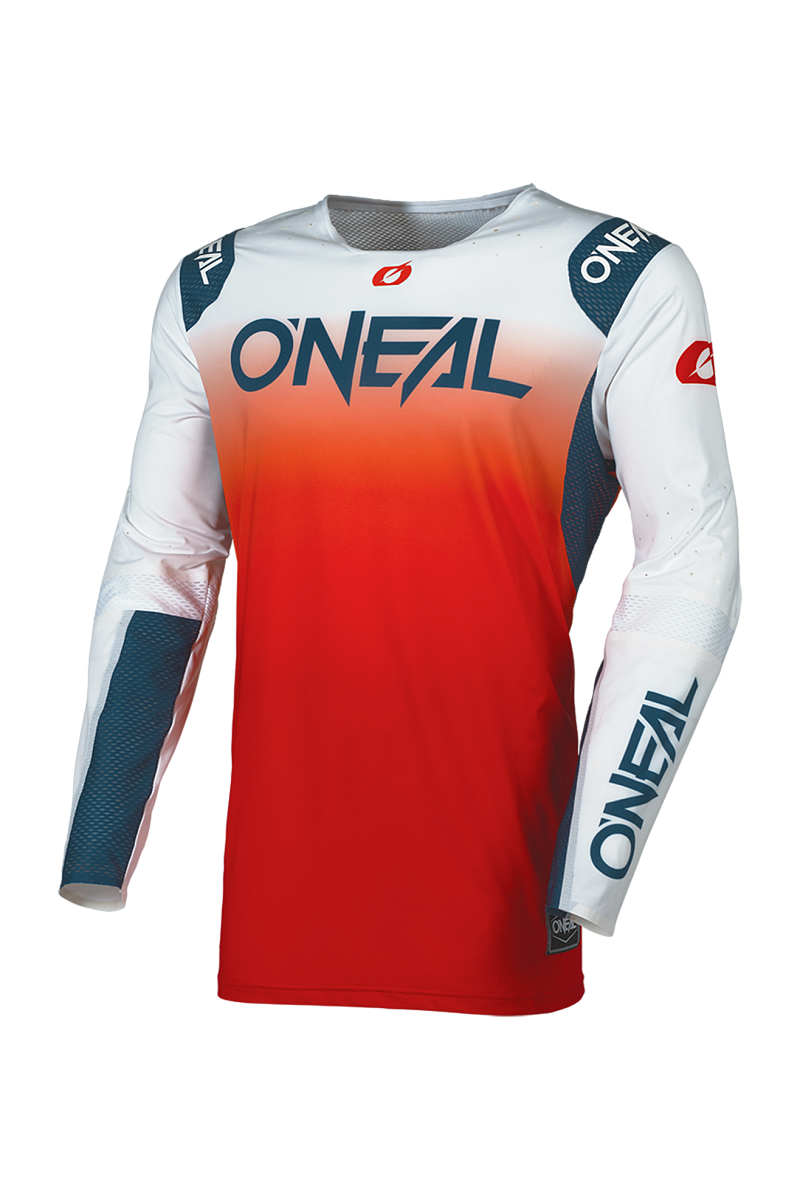 Motokrosový Dres O'Neal Prodigy Five Five Červená/Oranžová/Námořnická ModráXXL