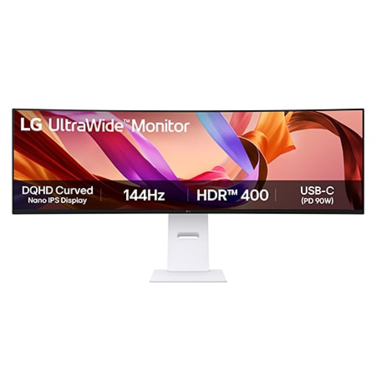 49" UltraWide™ Dual QHD (5120x1440) zakřivený Nano IPS displej s obnovovací frekvencí 144 Hz