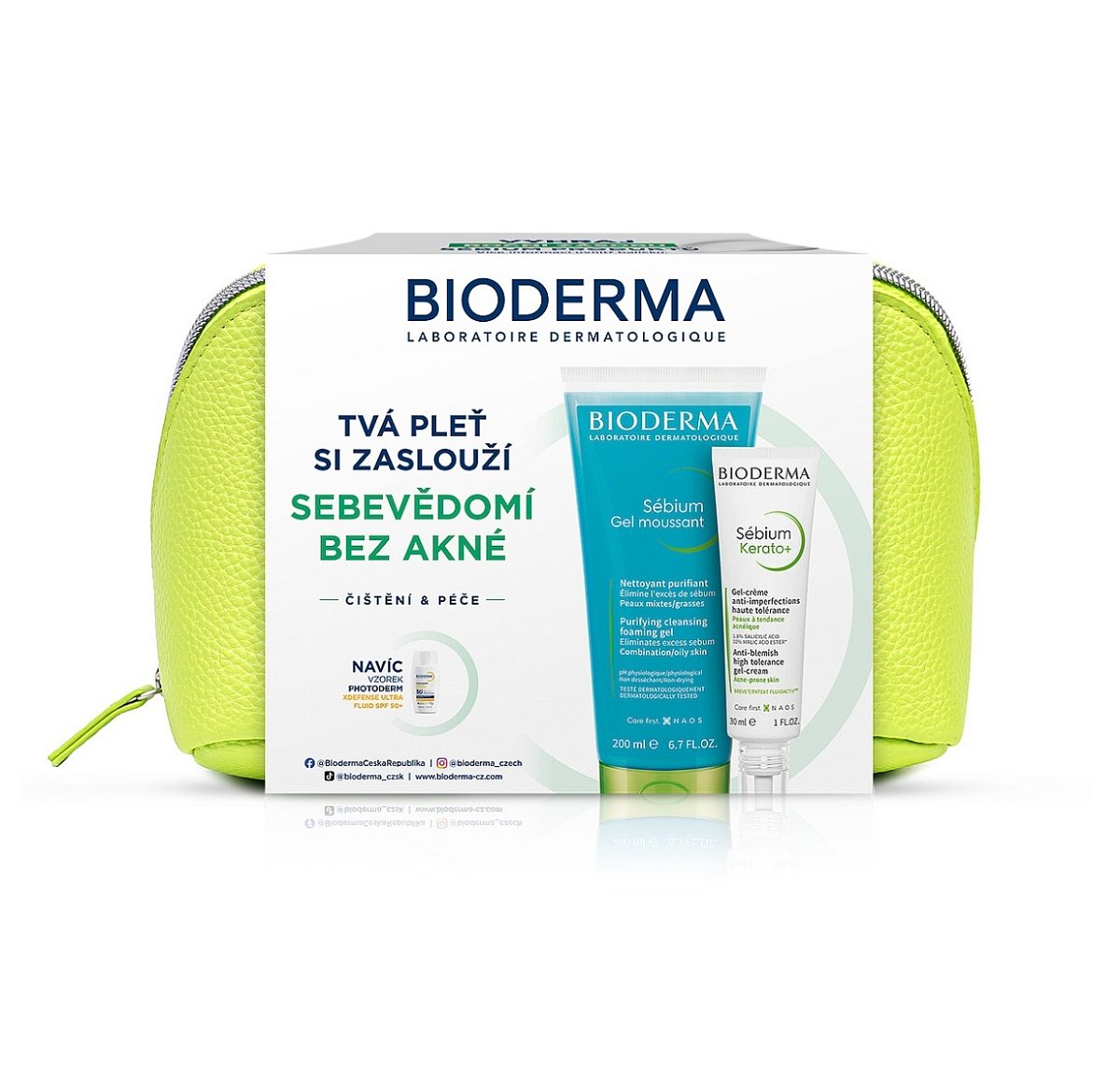 BIODERMA Sébium dárkový balíček na pleť se sklonem k akné 2 ks
