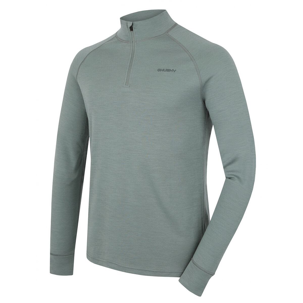 Pánská merino mikina Husky Aron Zip M velikost XXL