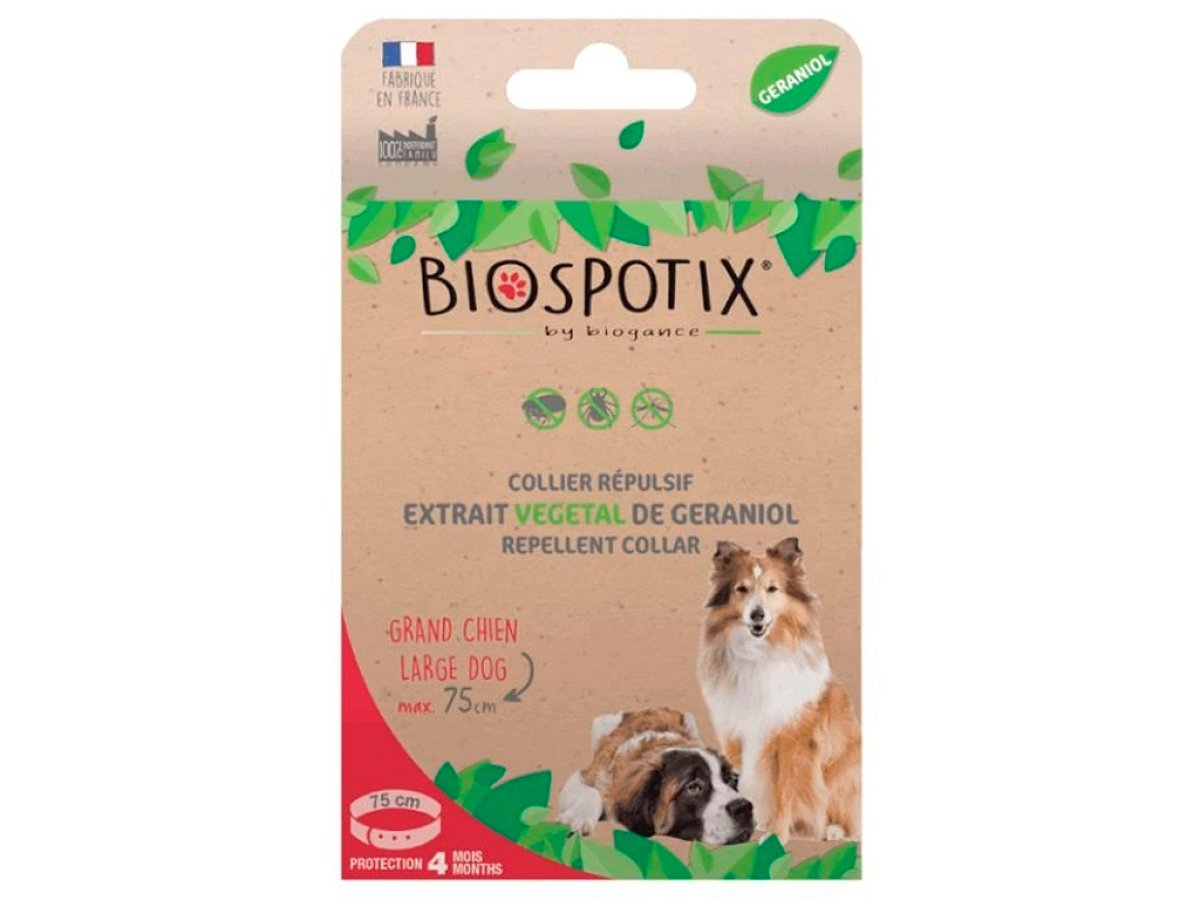 BIOGANCE Biospotix obojek pro psy s repelentním účinkem L-XL | 75 cm