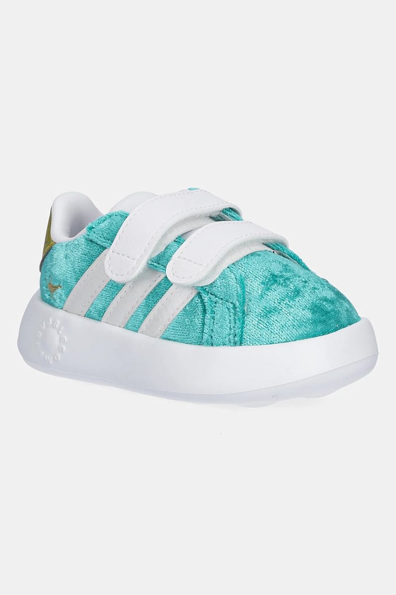 Dětské tenisky adidas GRAND COURT 2.0 JASMINE tyrkysová barva, JR4920
