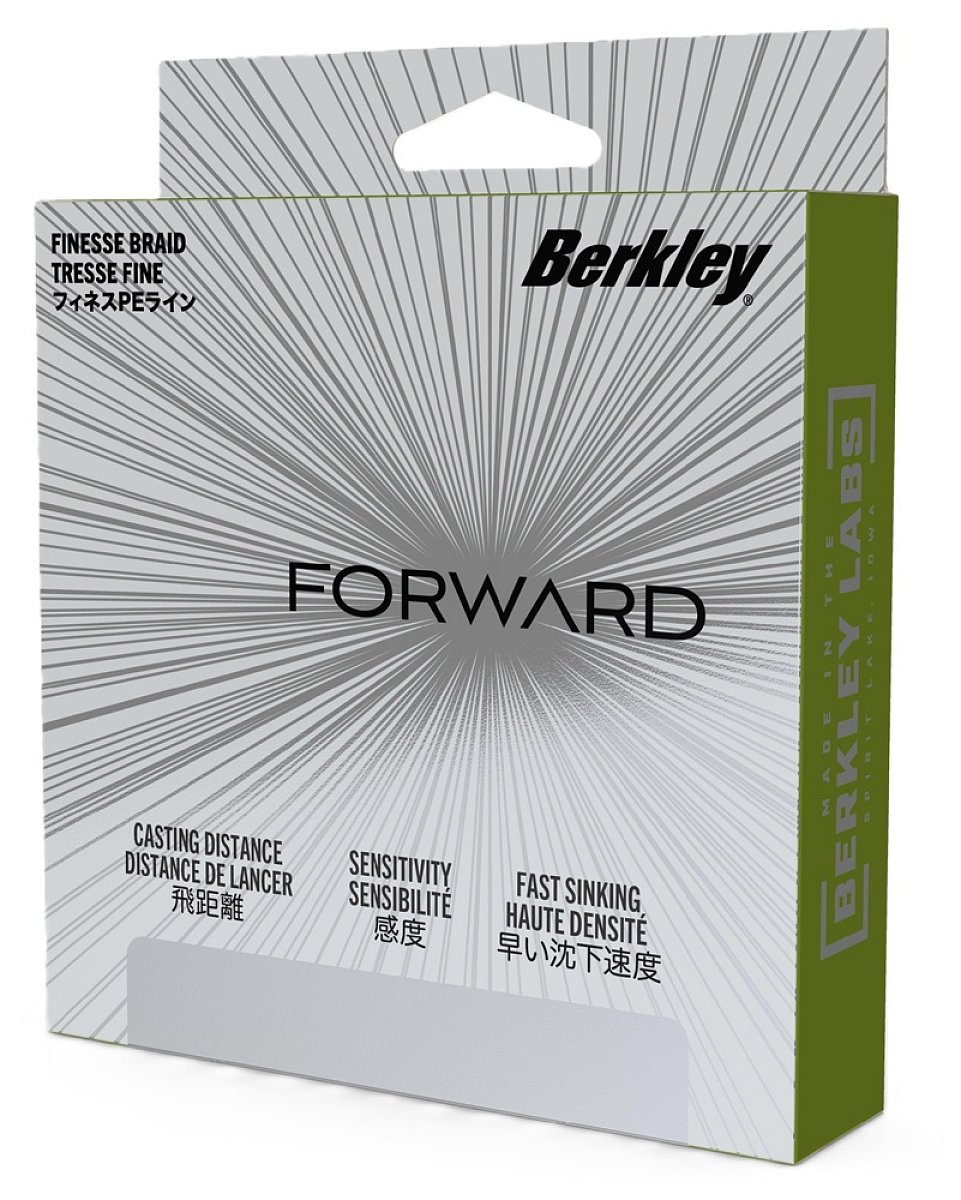 Berkley splétaná šňůra forward low-vis green 150 m - 0,15 mm 6,9 kg