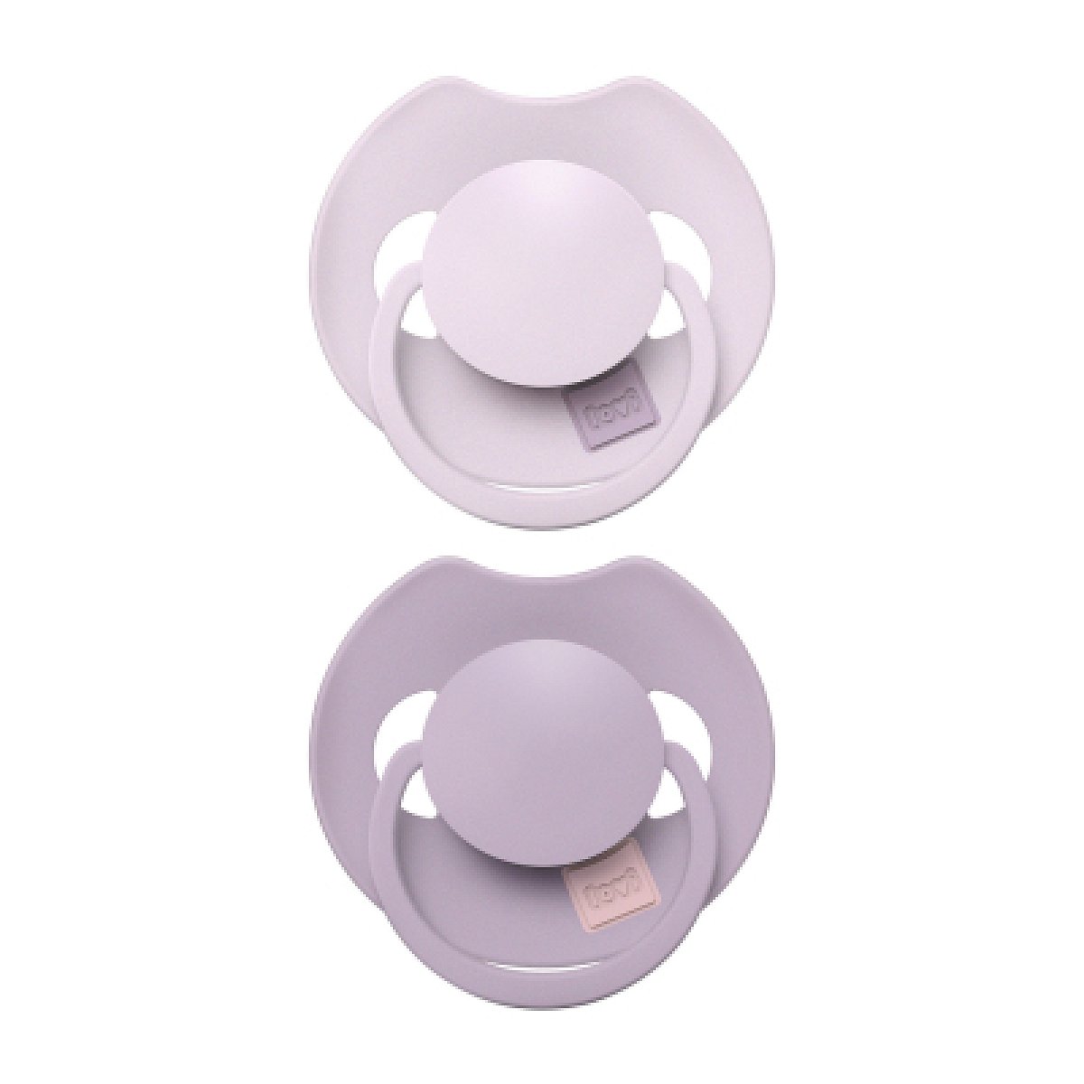 Dudlík silikonový dynamický Prime 6-18m 2ks Baby Lilac/Violet