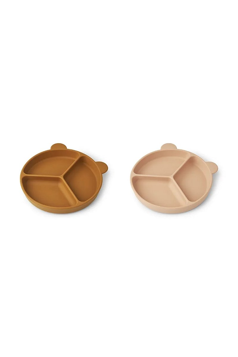 Sada talířů Liewood Stacy Divider Suction Plate 2-pack