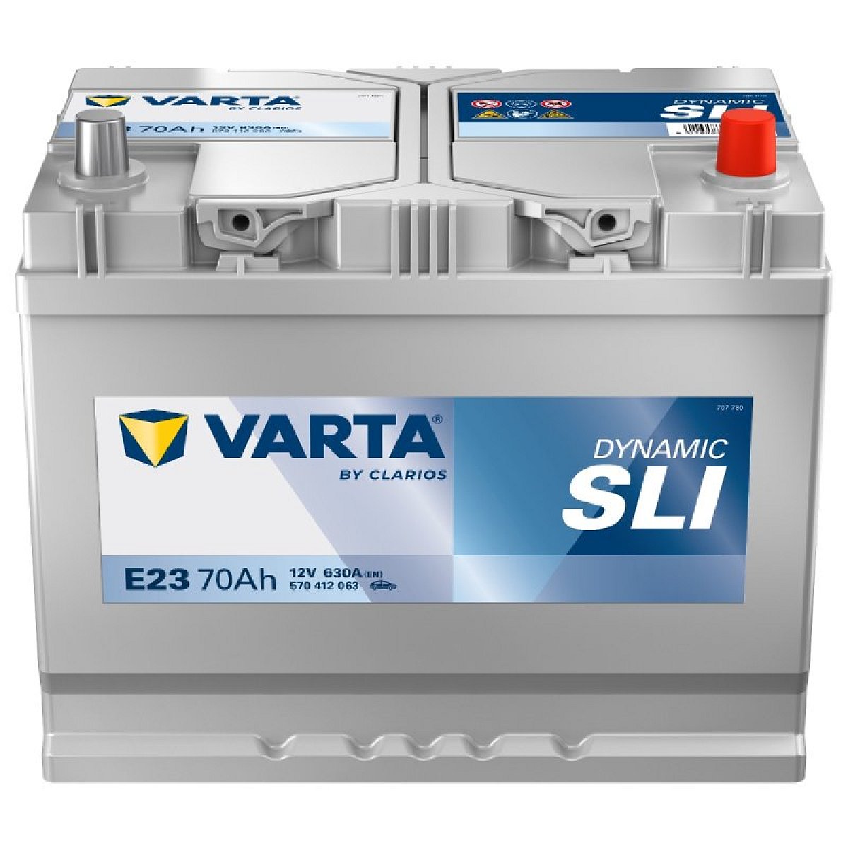 Autobaterie Varta Dynamic SLI 70Ah, 12V, 630A, E23