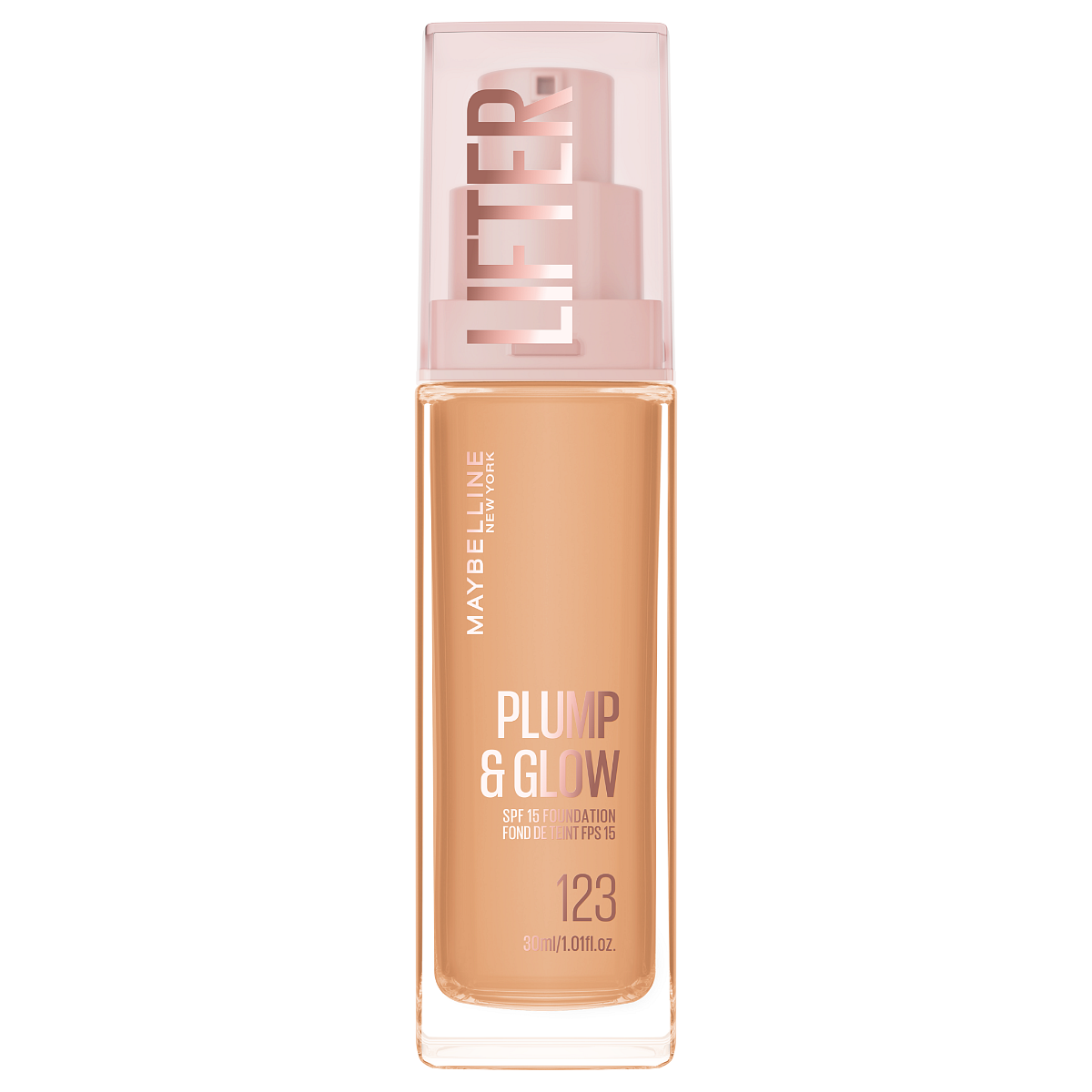 Maybelline Lifter Foundation odstín 123 rozjasňující make-up 30 ml