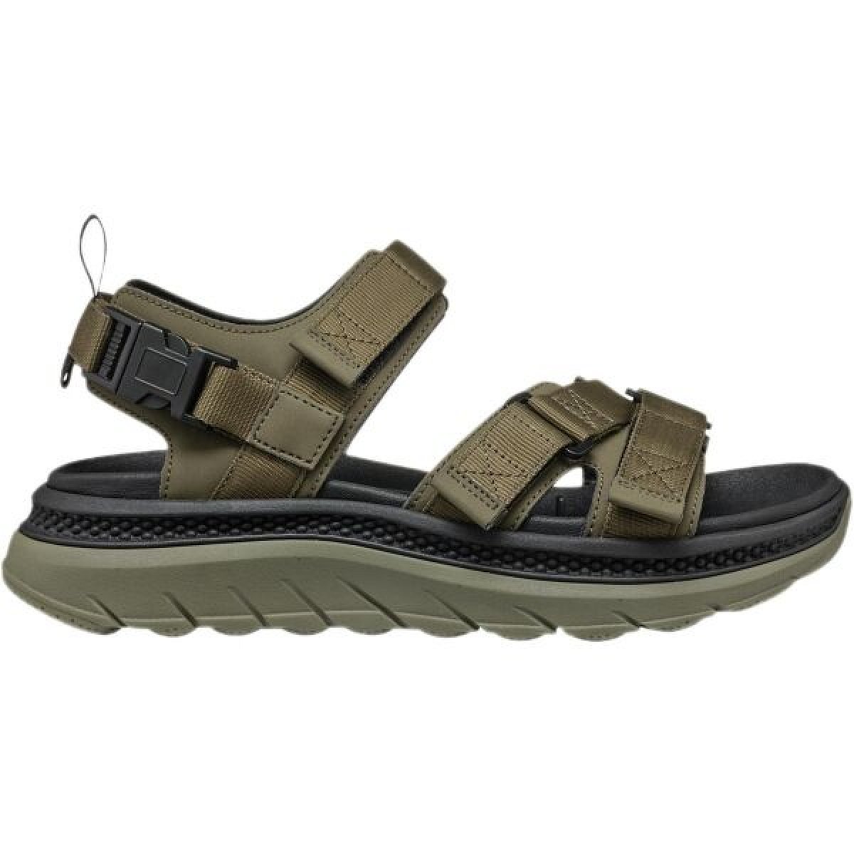 Geox U SPHERICA Pánské outdoorové sandály, khaki, velikost