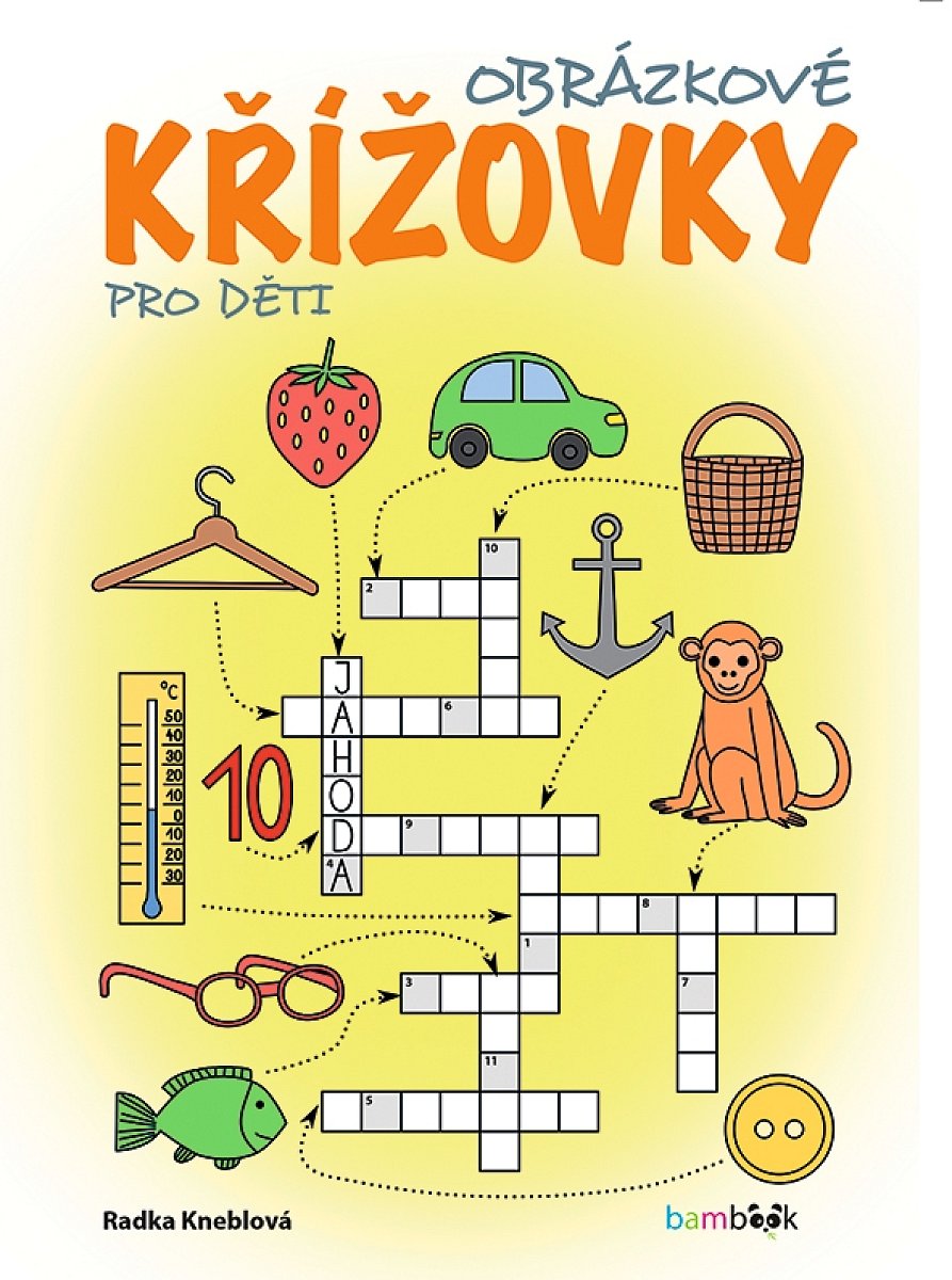 Kniha: Obrázkové křížovky pro děti od Kneblová Radka