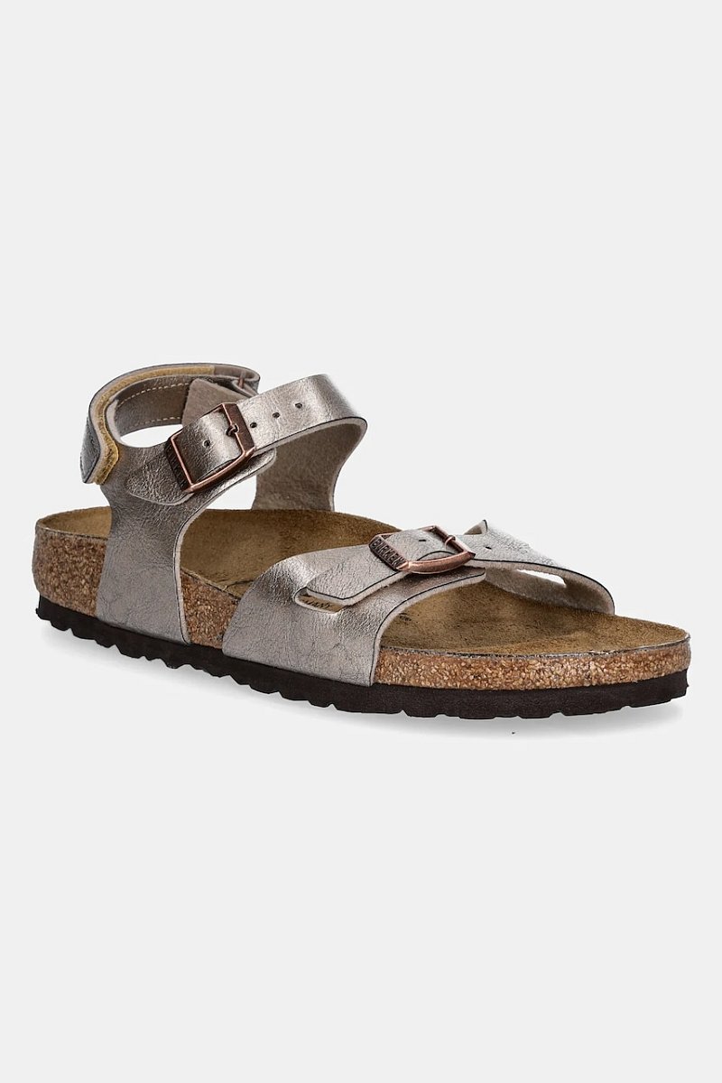 Dětské sandály Birkenstock Rio AS Kids hnědá barva, 1029445