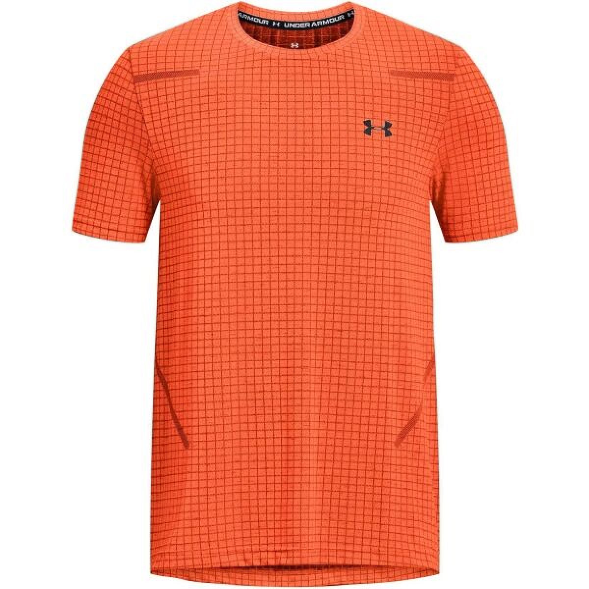 Under Armour SEAMLESS GRID Pánské tričko, oranžová, velikost