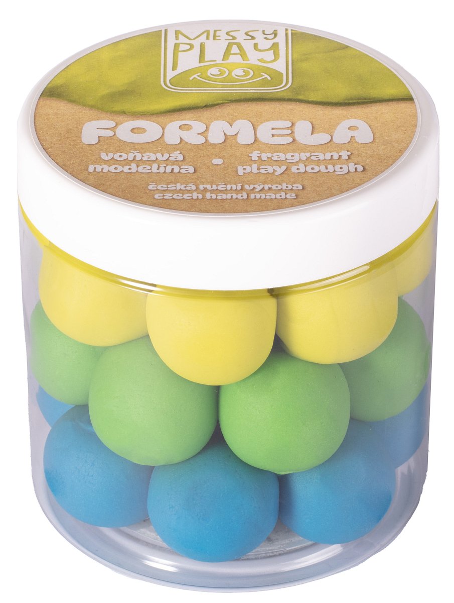 Formela velká Jarní - modrá, brčál, limeta 380g (velká)