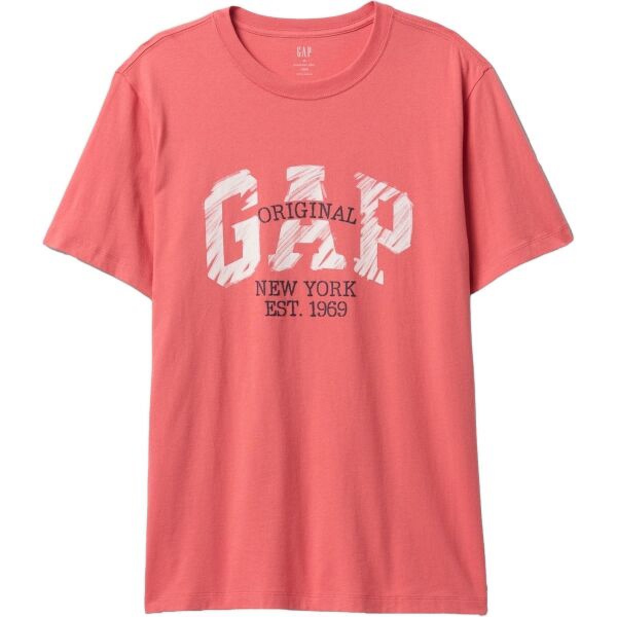 GAP V-ORIGINAL NEW YORK Pánské tričko, lososová, velikost