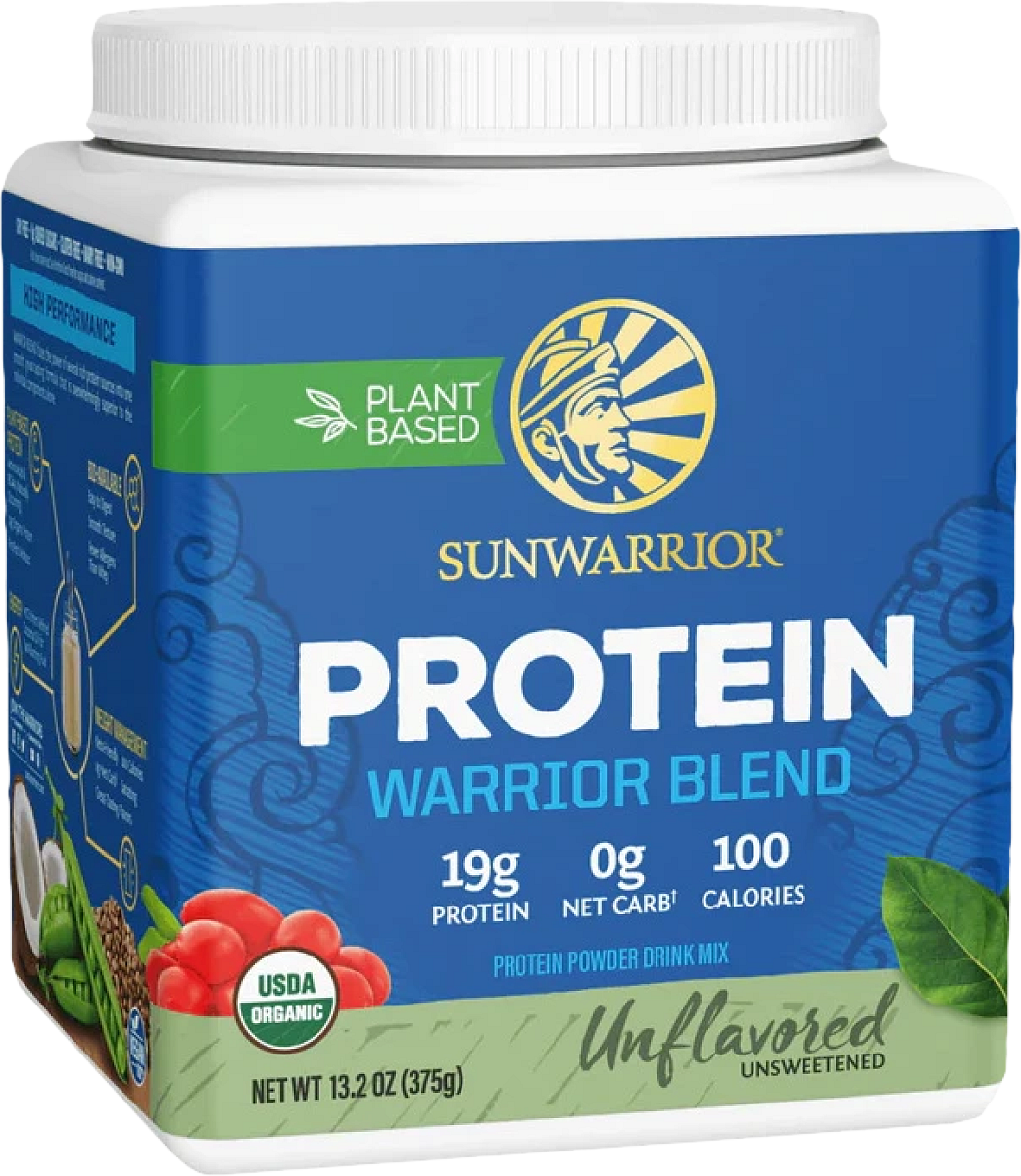 Sunwarrior Protein Warrior Blend 375 g čokoláda