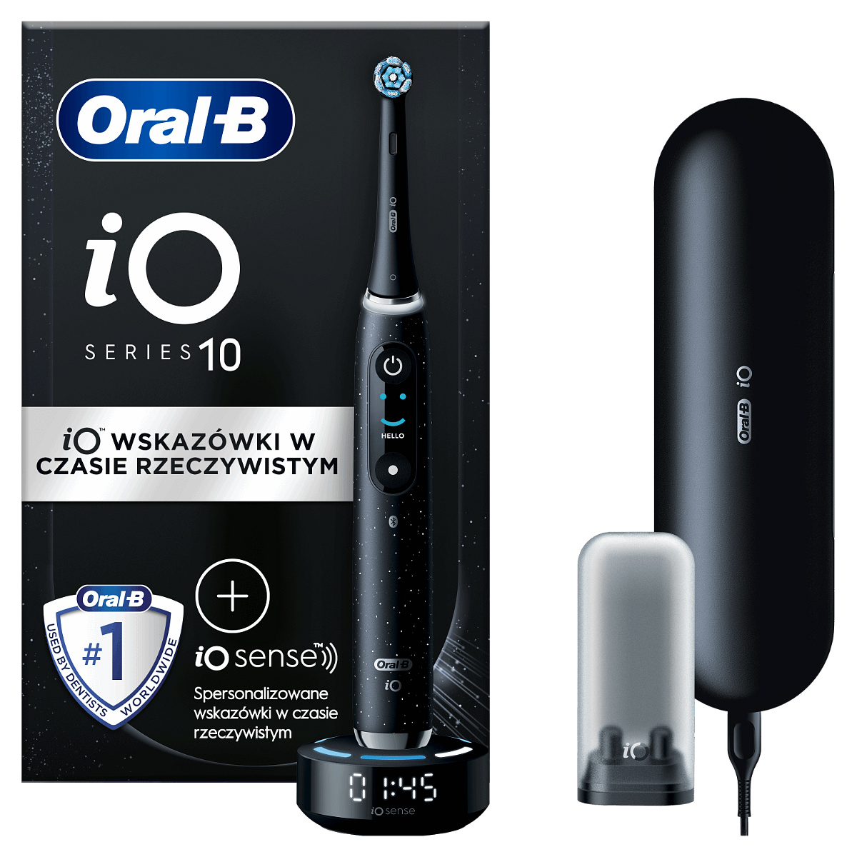 Oral-B iO Series 10 Black Spreckels elektrický zubní kartáček