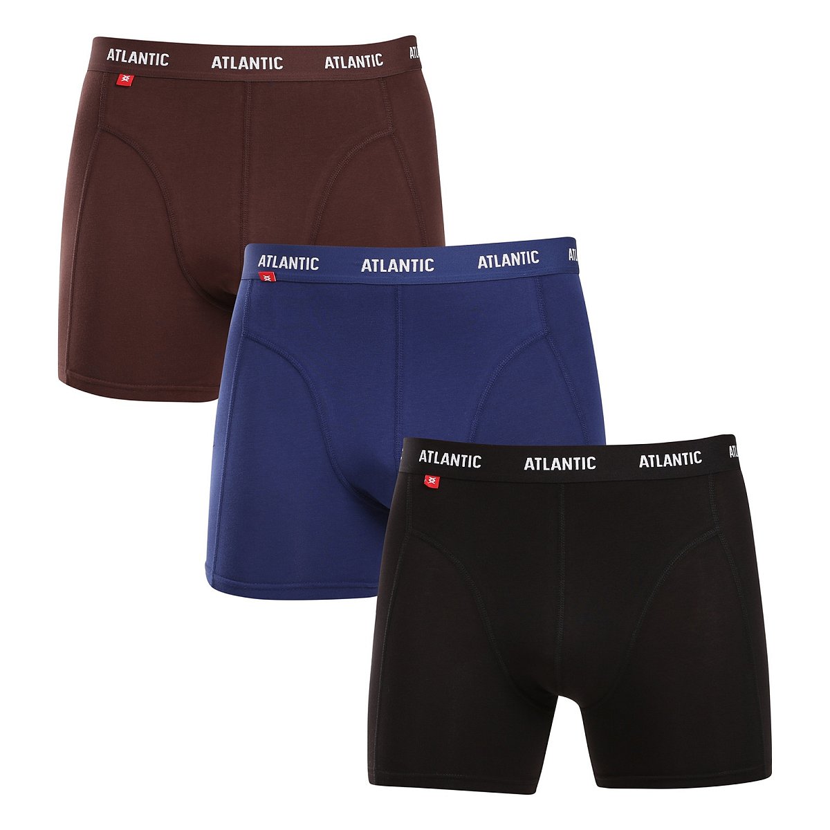 3PACK pánské boxerky Atlantic vícebarevné (3MH-047) M, trenky / trenýrky