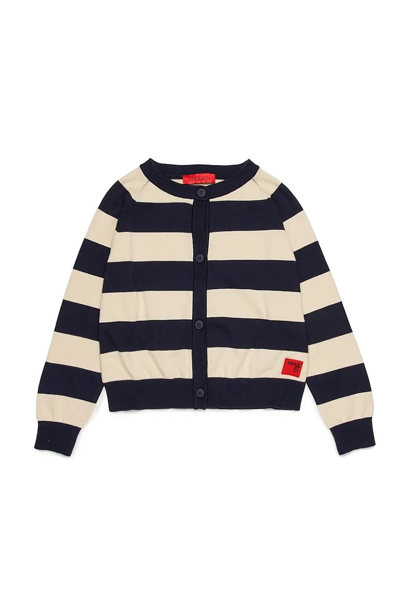 Dětský bavlněný kardigan MAX&Co. MAXK25F KNITWEAR