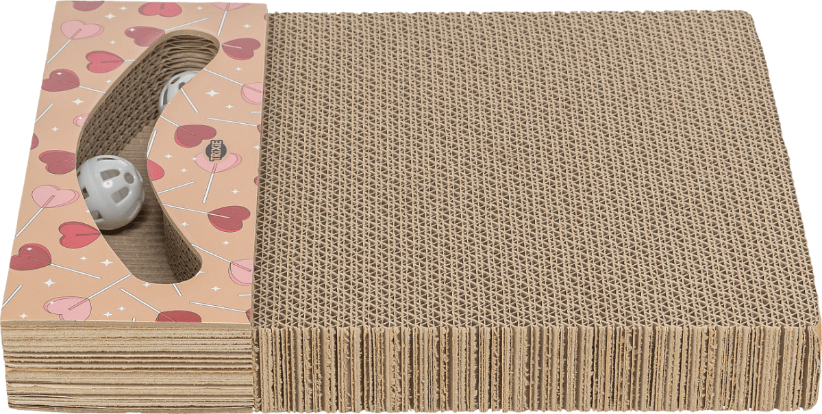 Škrabadlo Trixie Valentine kartonové 38×5×30cm