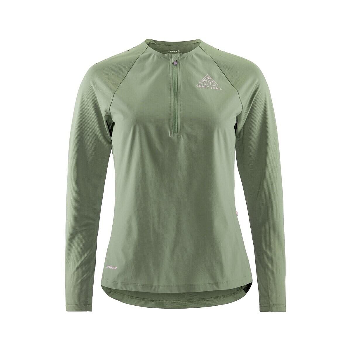 Dámské běžecké triko CRAFT PRO Trail Wind LS velikost M