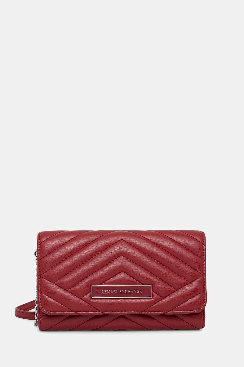 Psaníčko Armani Exchange červená barva, 948481 4R742