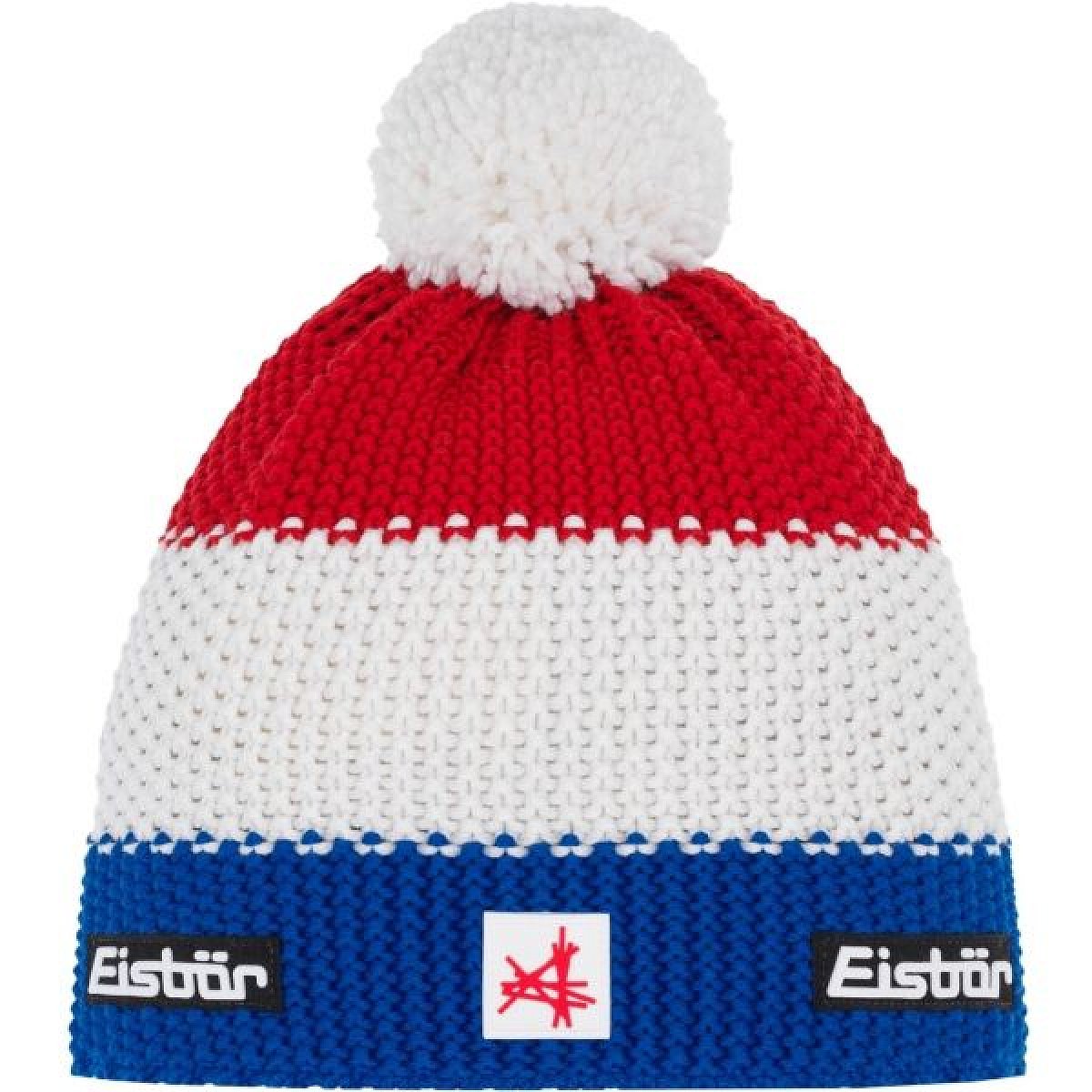 Eisbär STAR POMPON Univerzální zimní čepice, bílá, velikost